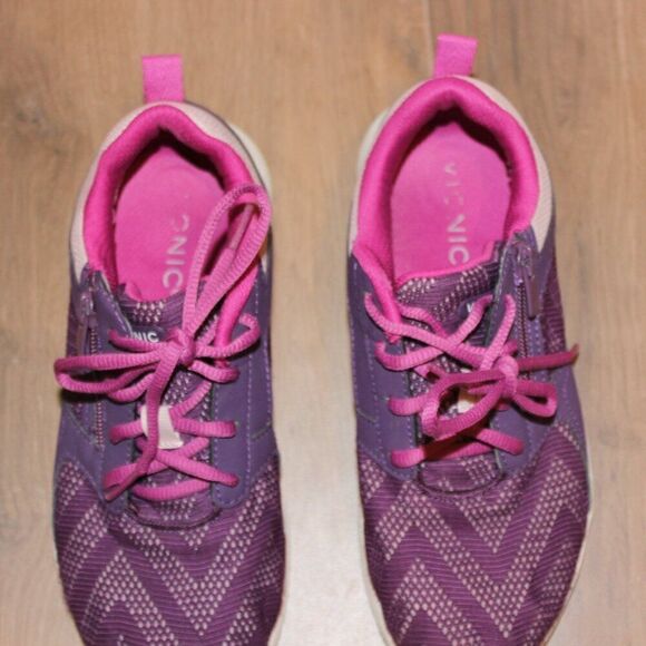 Vionic Purple & Pink Agile Lyla Comfortable Running Sneakers Women's Size 6.5 - Picture 6 of 11